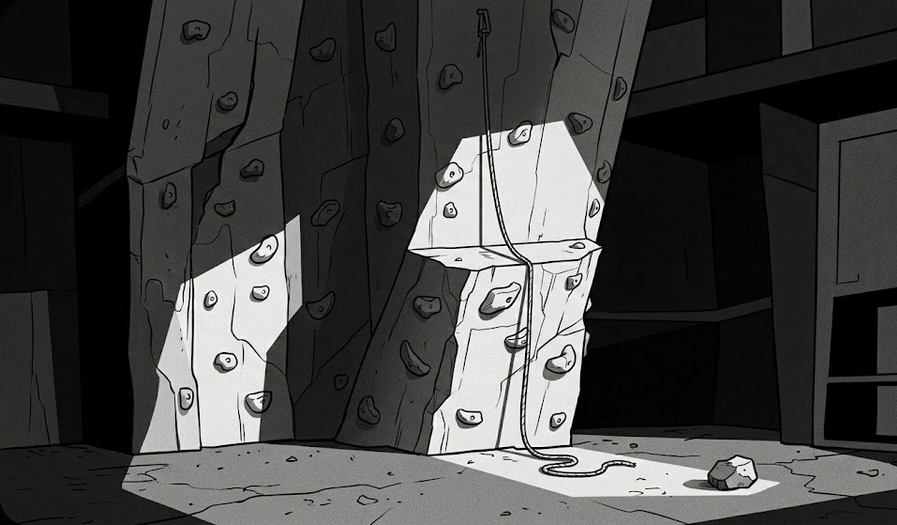 AI is an incredibly efficient tool but a terrible substitute for critical thinking. Here's why engineers and product managers must keep their hands on the rope. /images/climbing.png